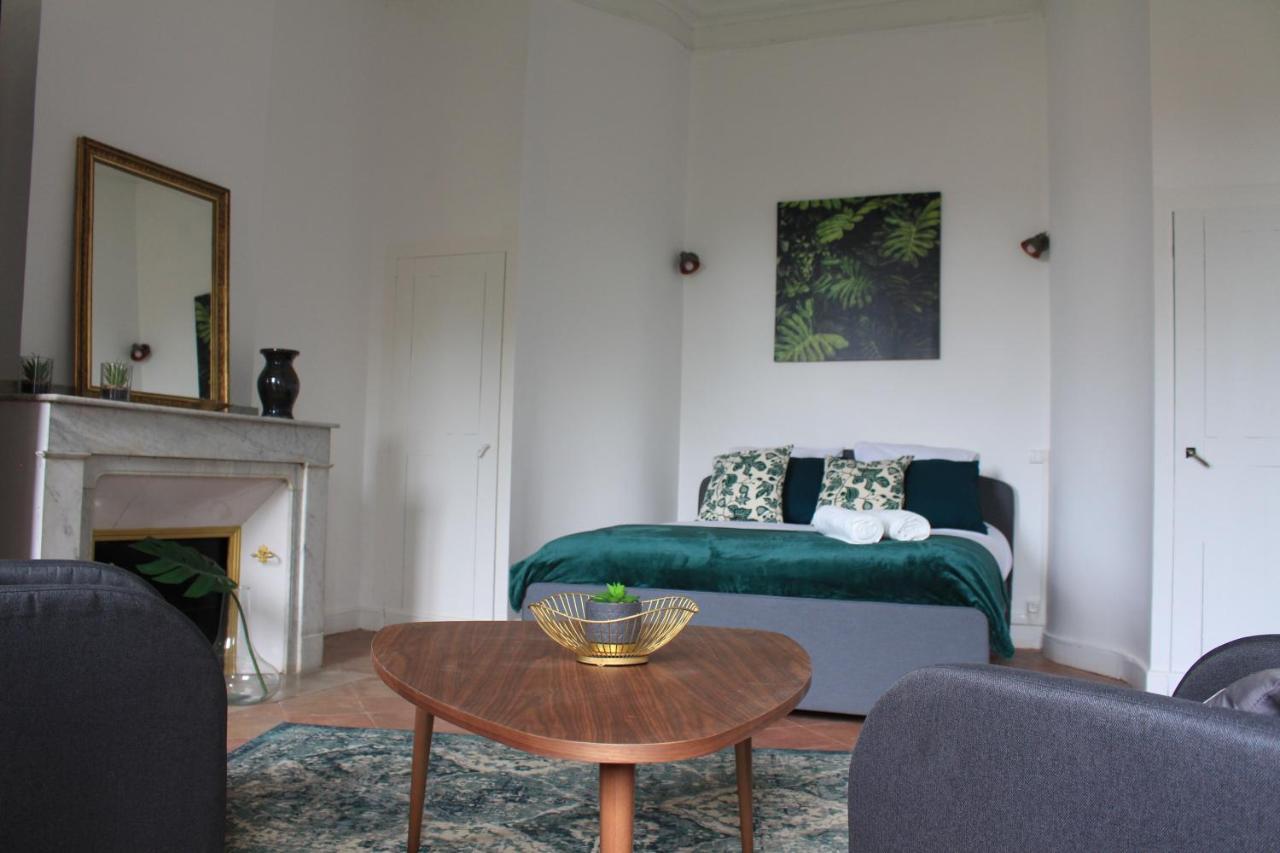 Appartement PAUL SABATIER - VUE SUR JARDIN - LUXE Castelnaudary Exterior foto